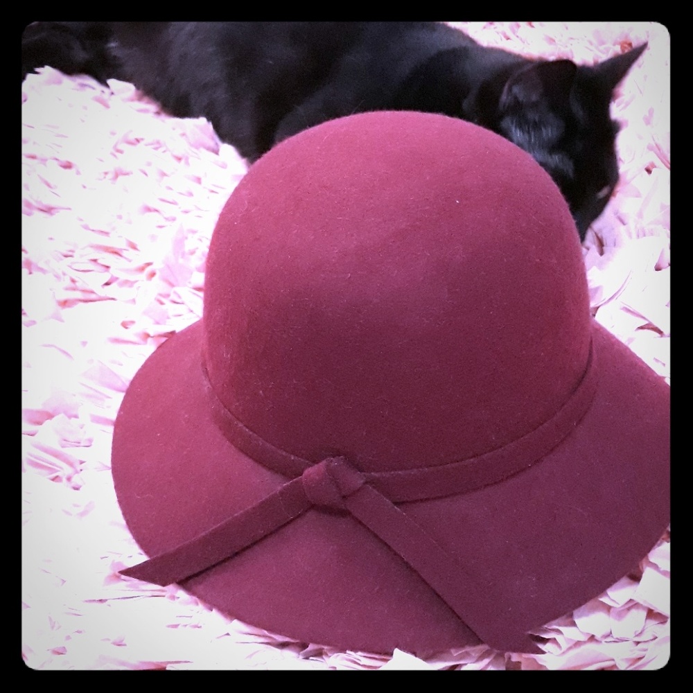 Red Wool Hat
